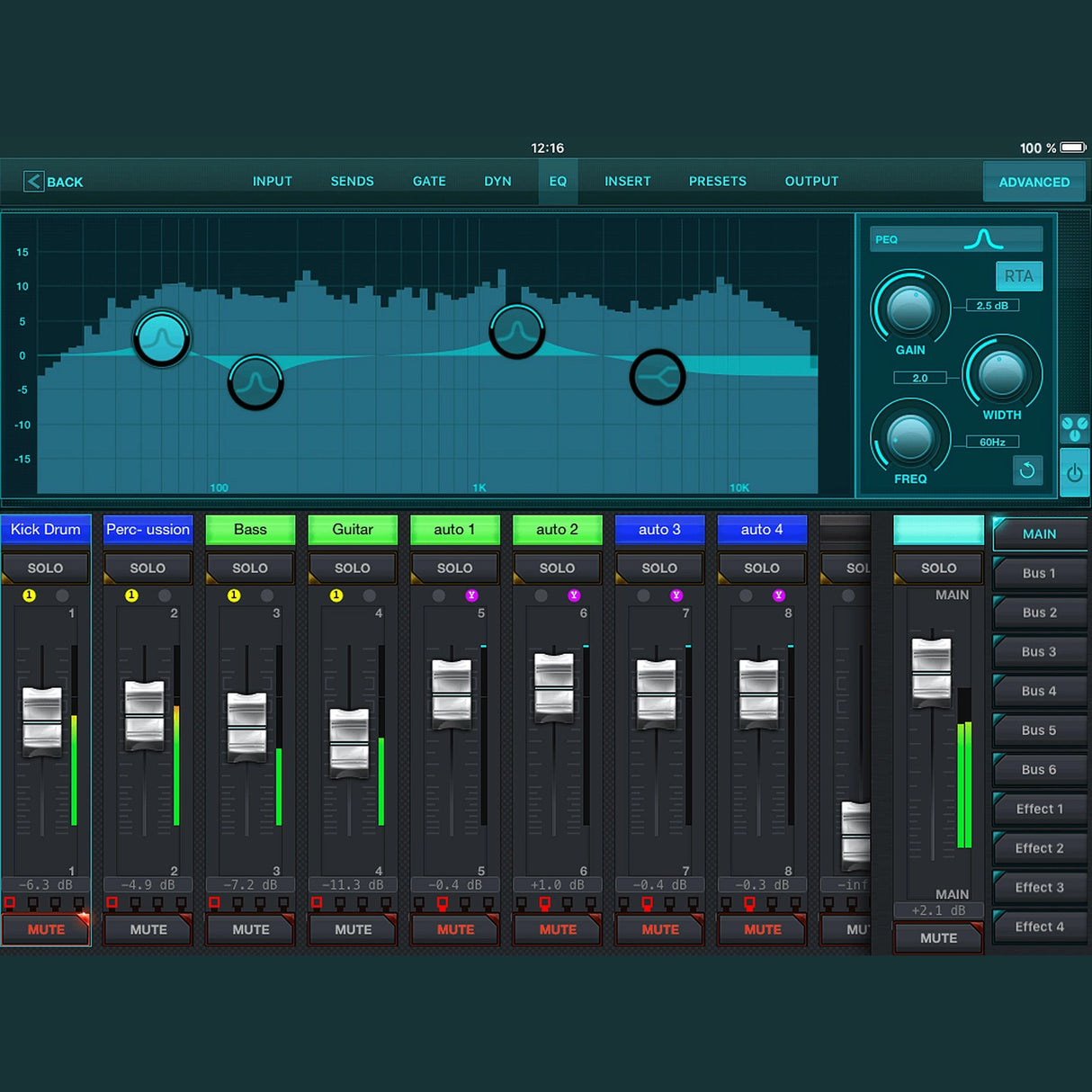 Behringer XR12 – 12-Input Digitale Rackmixer