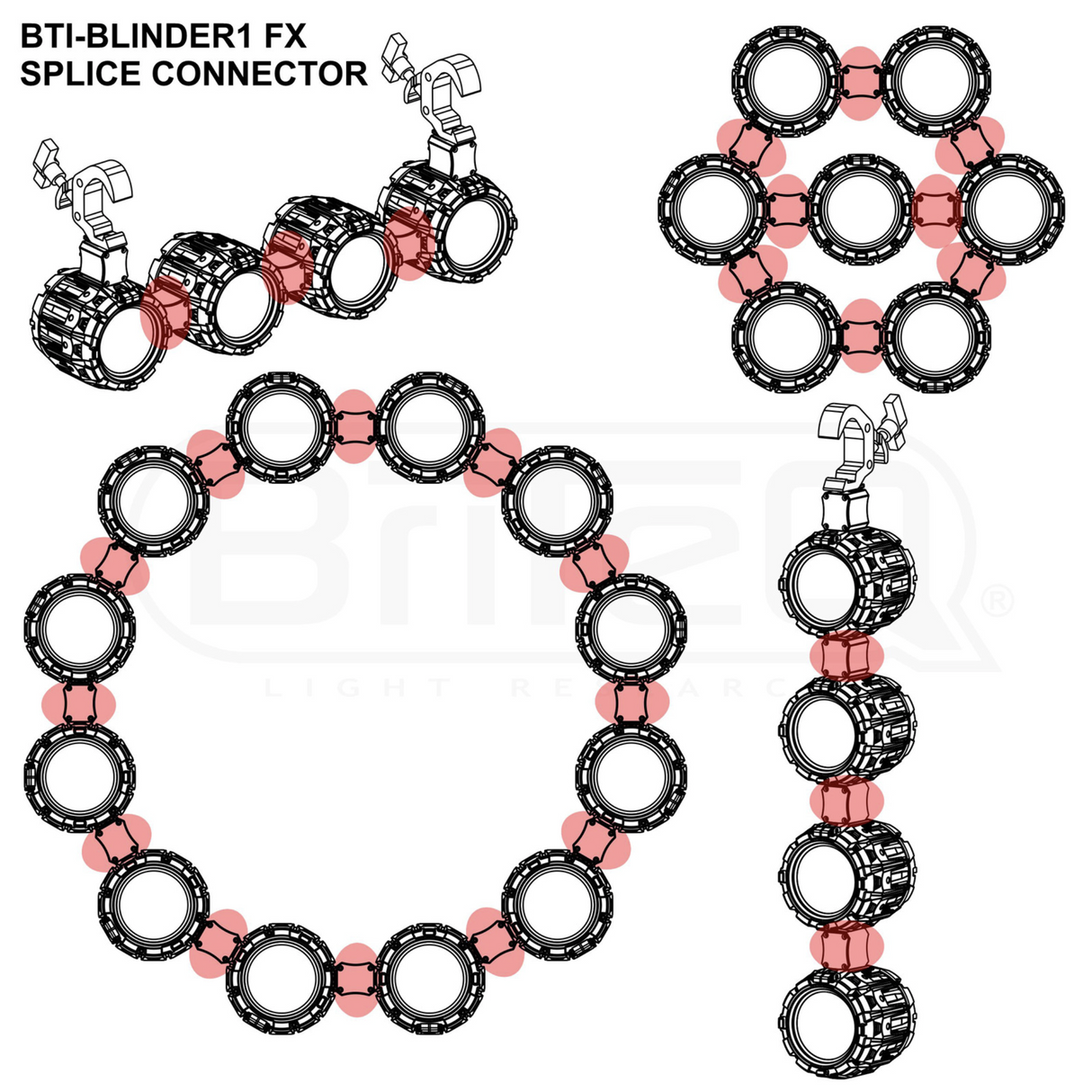Briteq BTI-Blinder1 Splice Connector