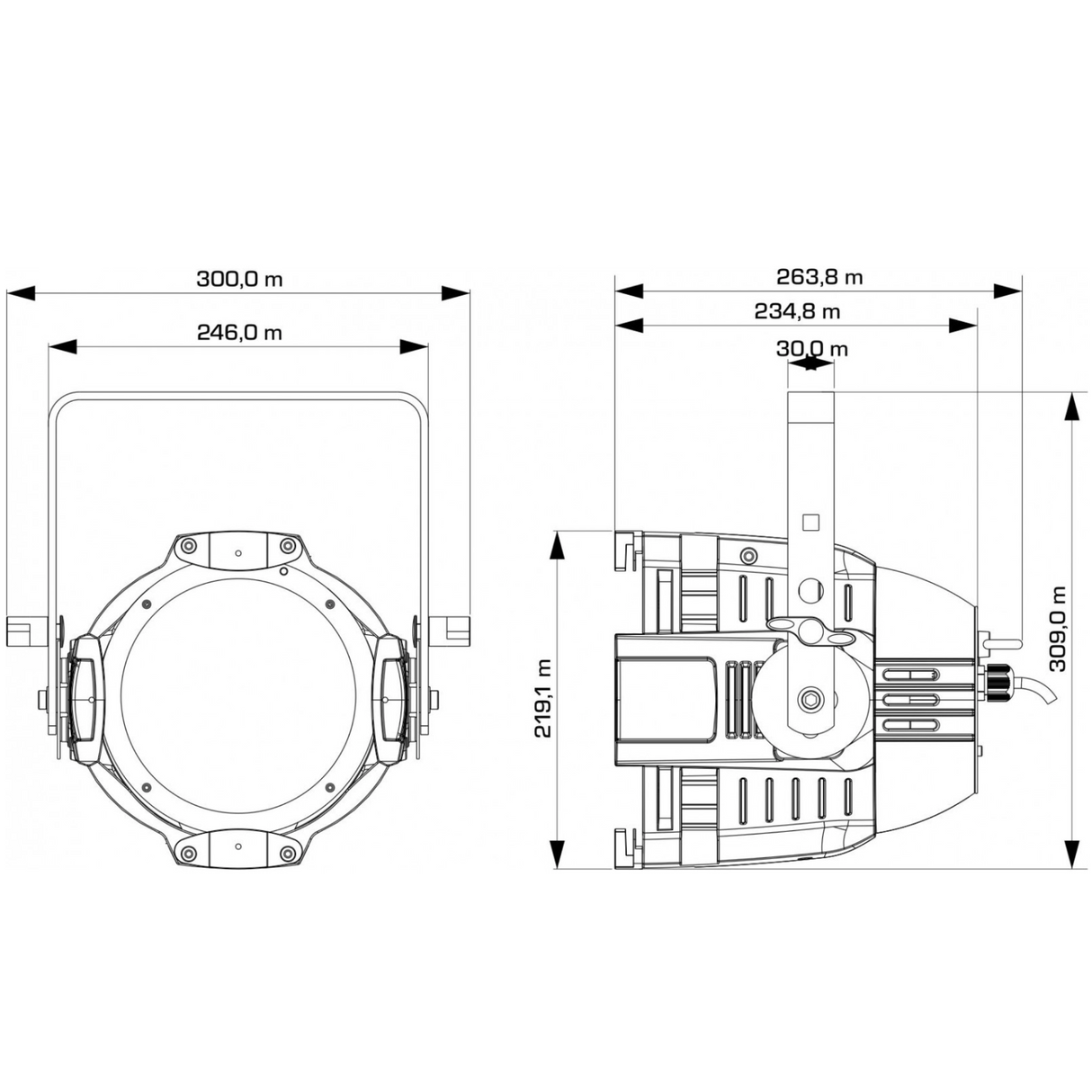 Briteq LED UV-Gun 100W