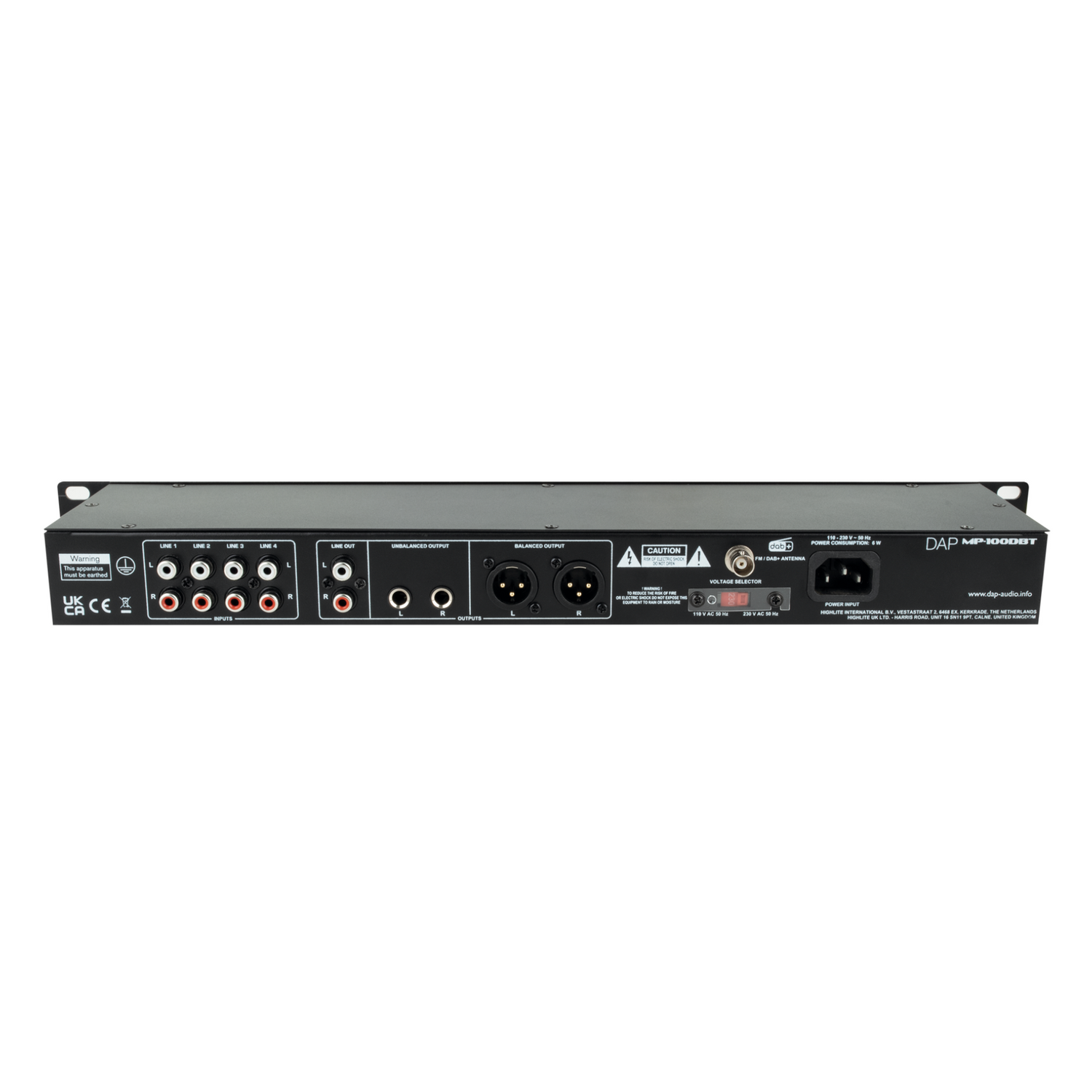 DAP MP-100DBT Mediaspeler