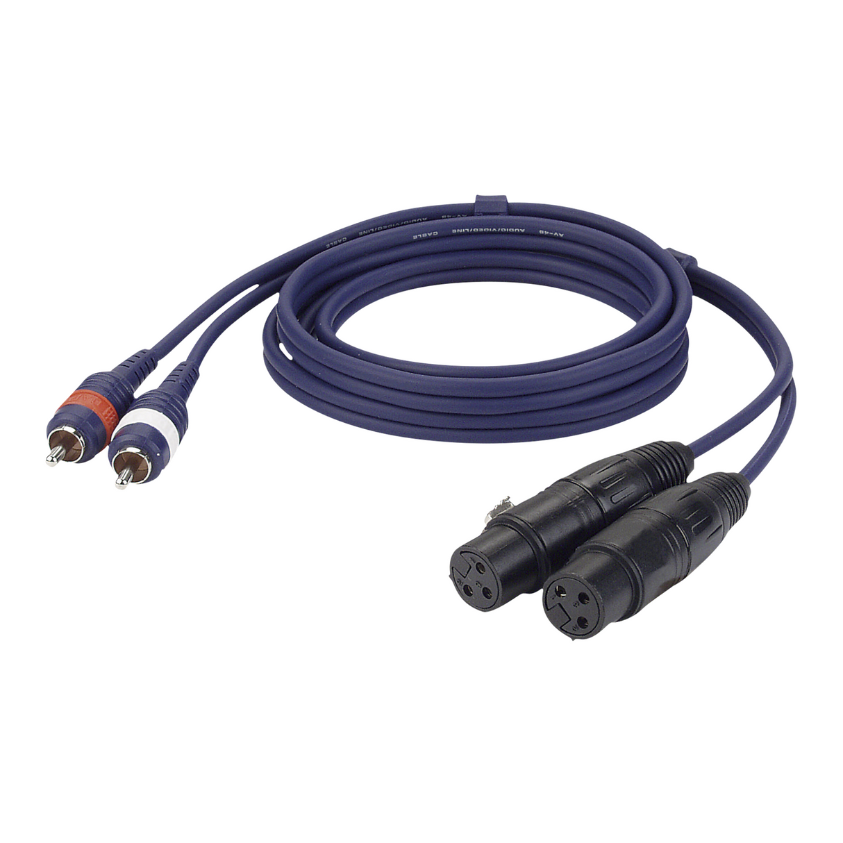DAP Tulp/RCA > XLR female - 1,5 meter