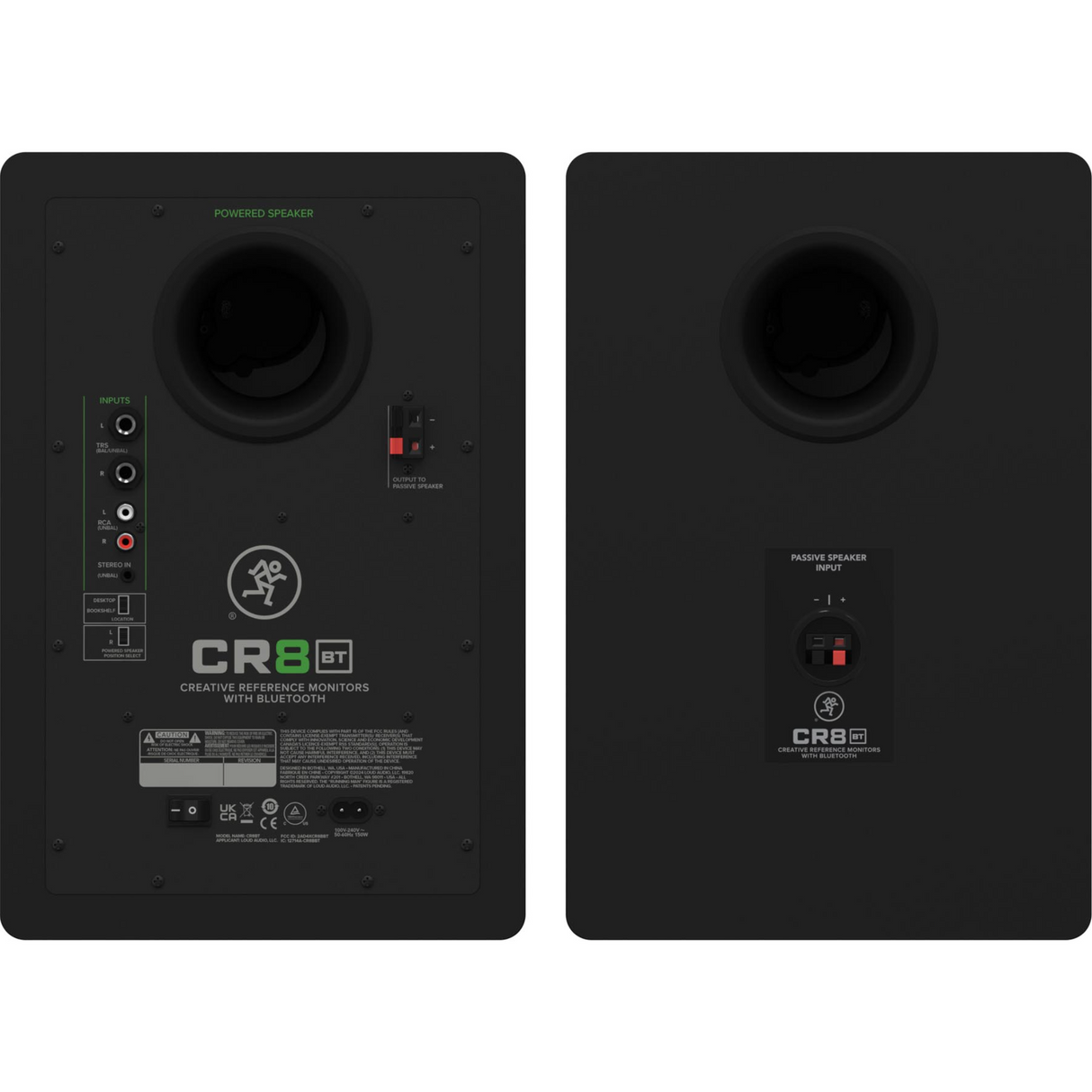 Mackie CR8BT – 8” Bluetooth Studiomonitoren (set van 2)