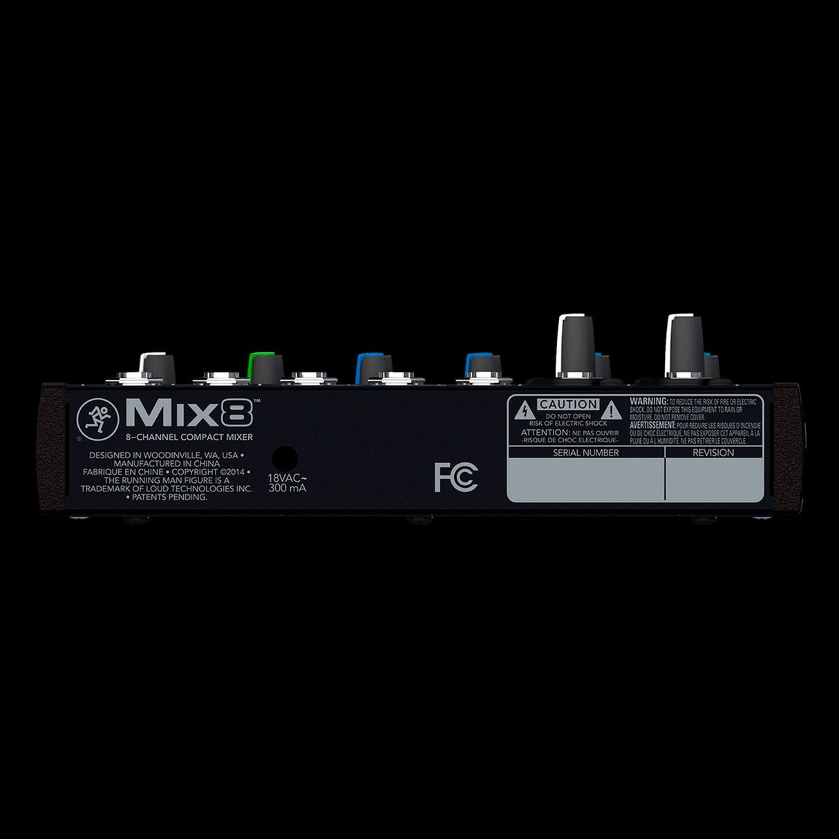Mackie Mix8 – 8-Kanaals Compacte Mixer