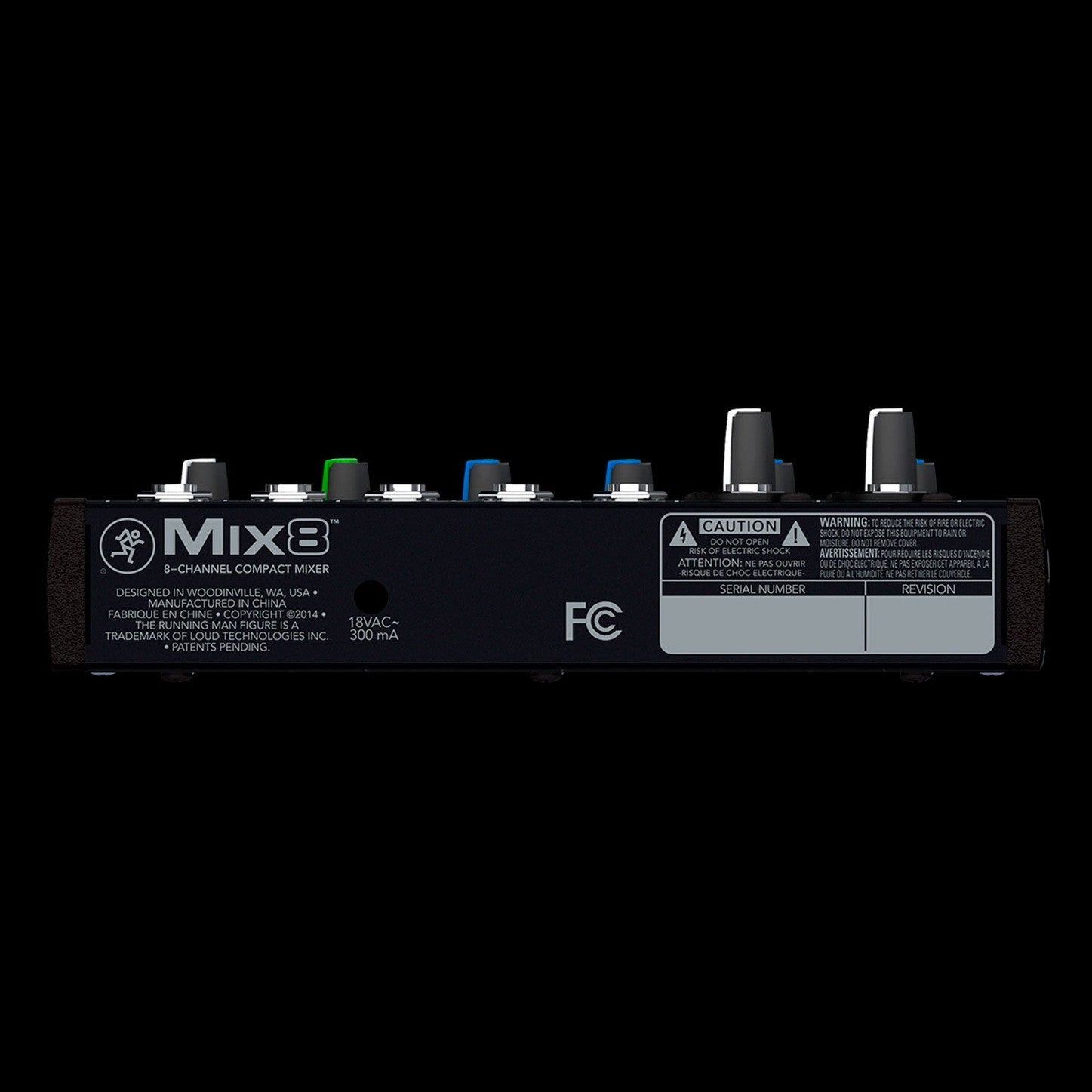 Mackie Mix8 – 8-Kanaals Compacte Mixer