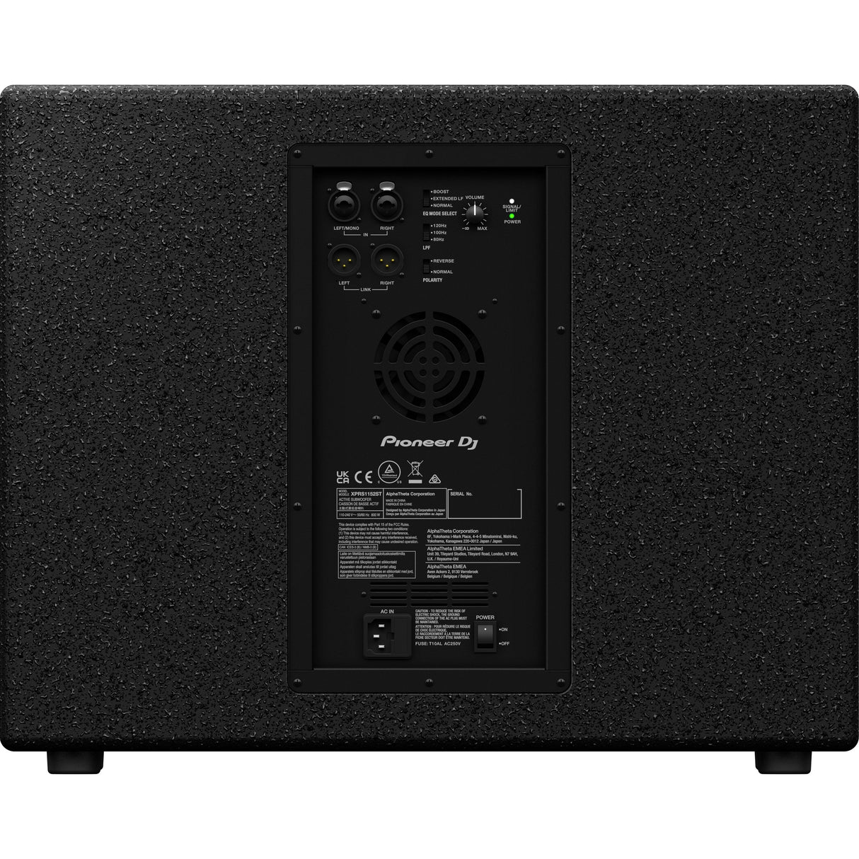 Pioneer DJ XPRS1152ST – 15" Actieve Subwoofer