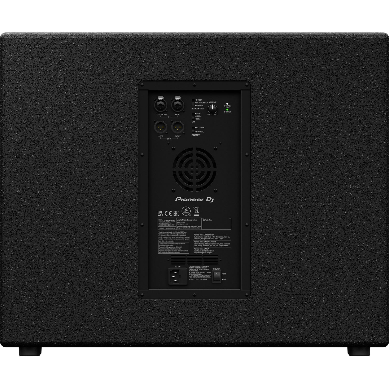 Pioneer DJ XPRS1182ST - 18" Actieve Subwoofer