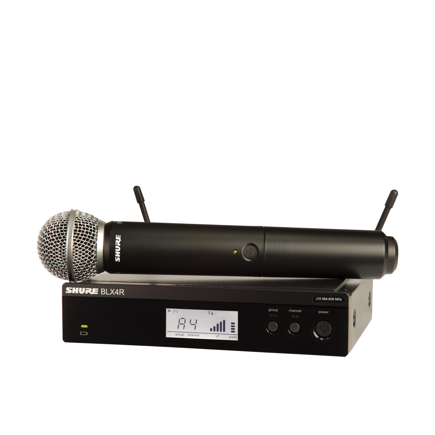 Shure BLX24RE / SM58 - K3E - Draadloze microfoon