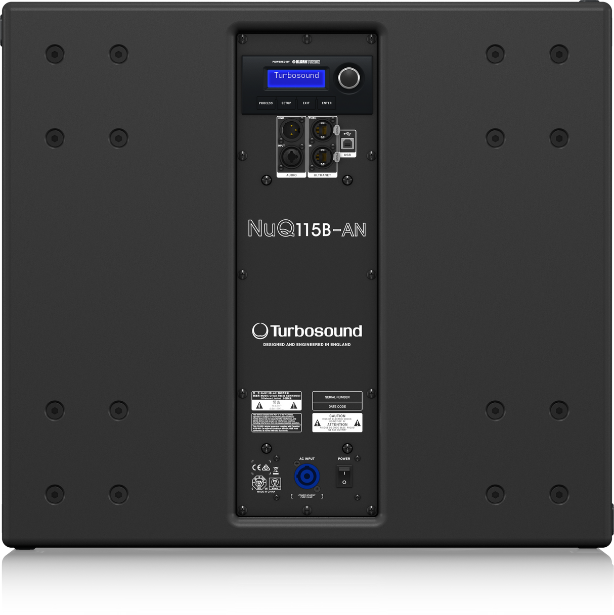 Turbosound NUQ115B-AN - Actieve Subwoofer