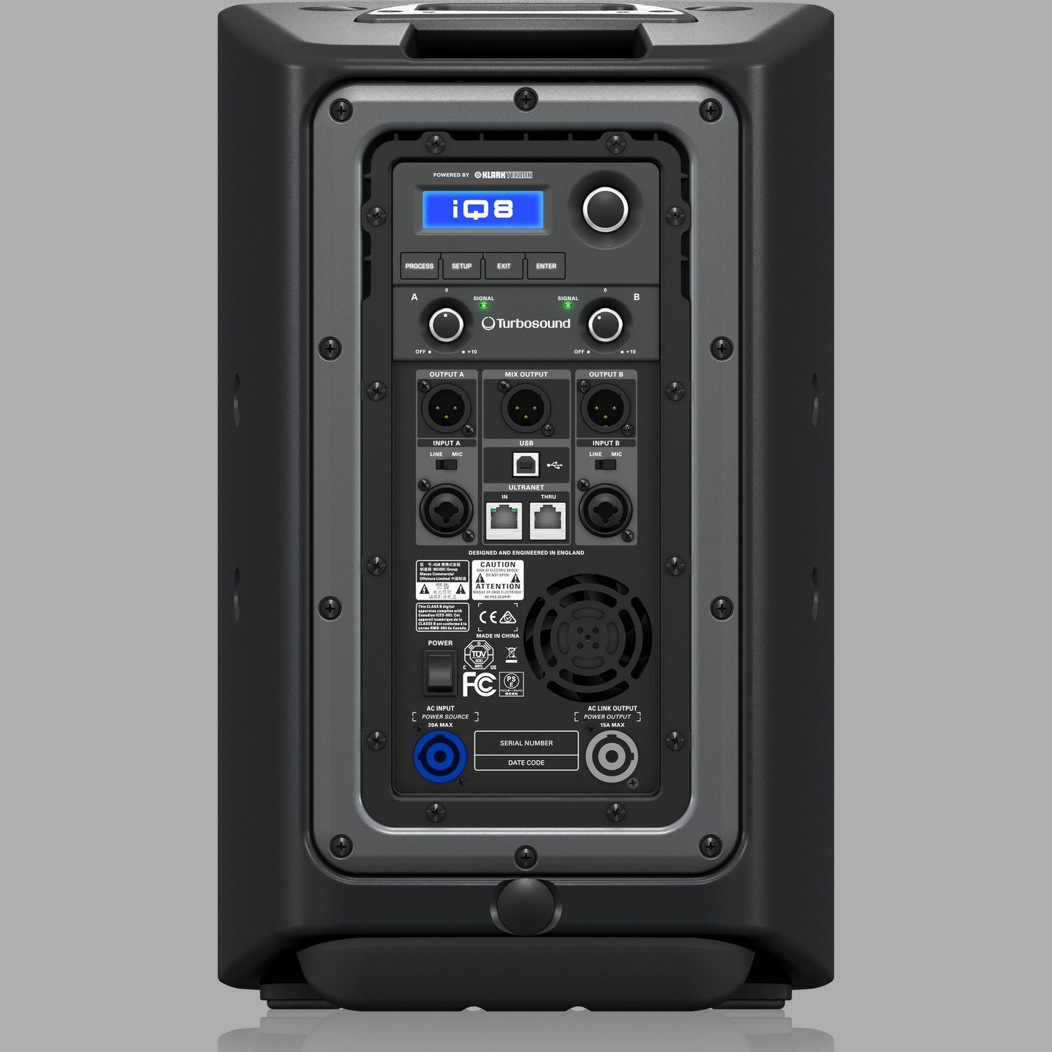 Turbosound iQ8 - Powered Luidspreker