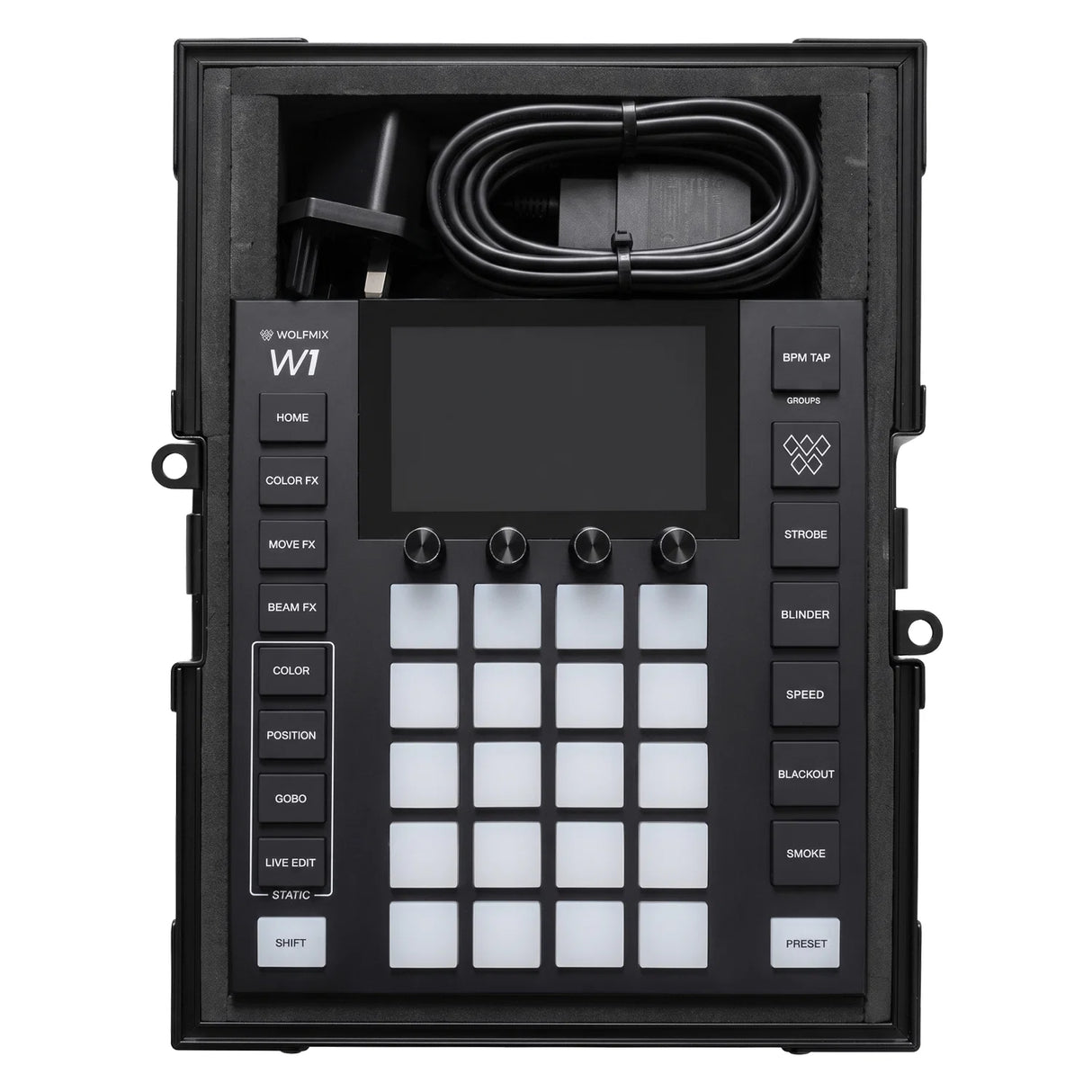 Ultimate Flight Case Wolfmix W1 Black