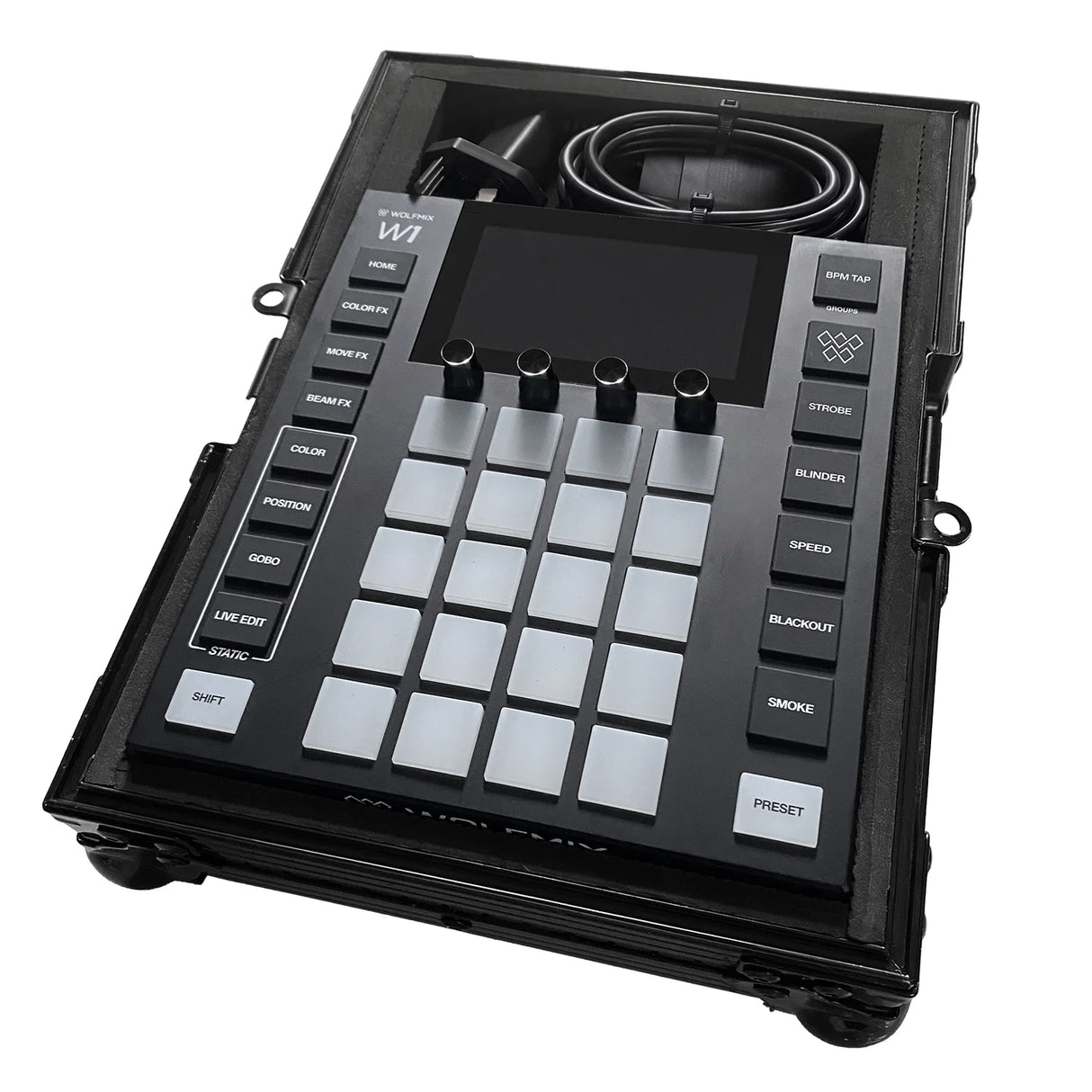 Ultimate Flight Case Wolfmix W1 Black
