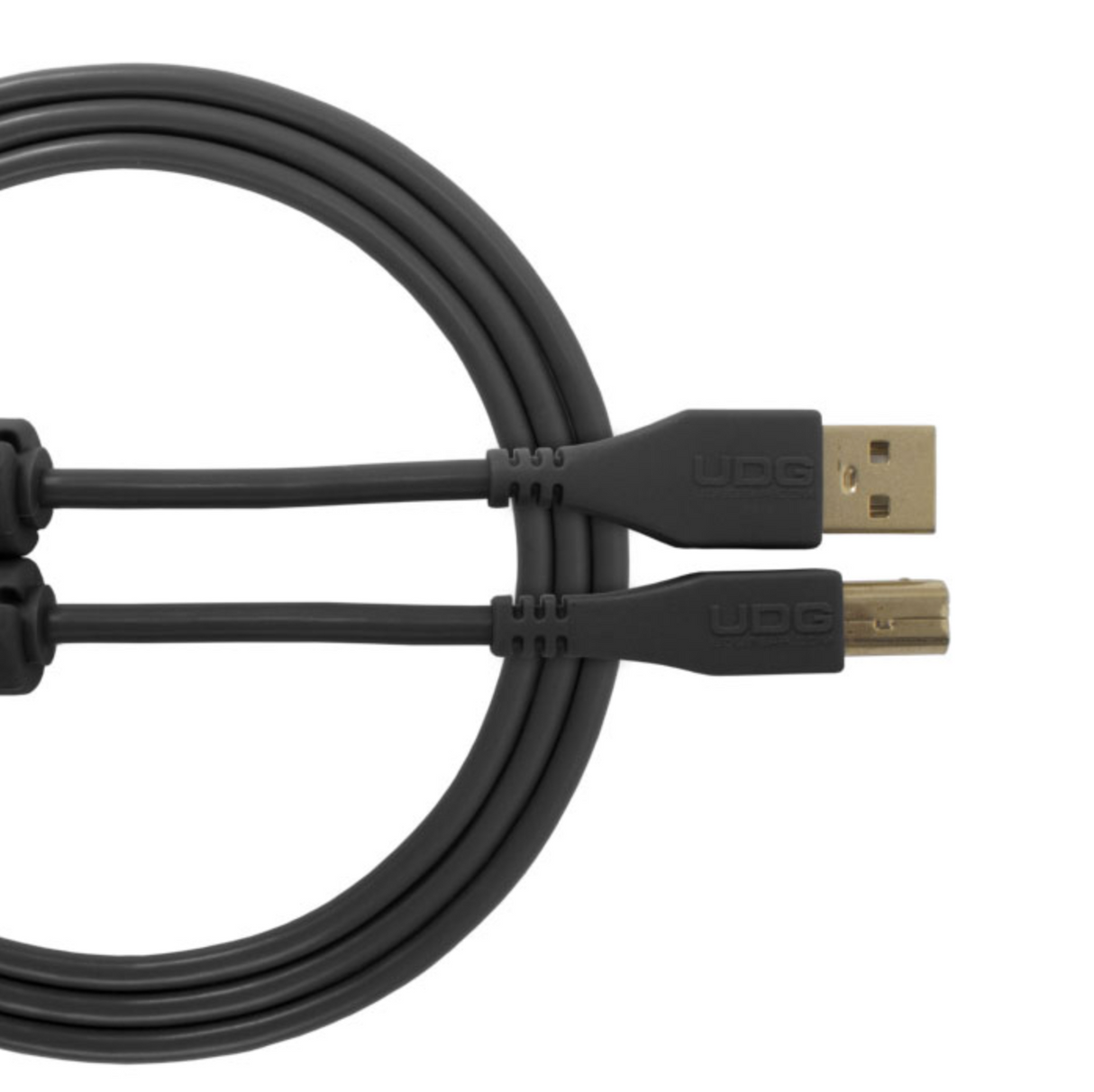 UDG Ultimate Audio Cable USB 2.0 A-B Black Straight 1m