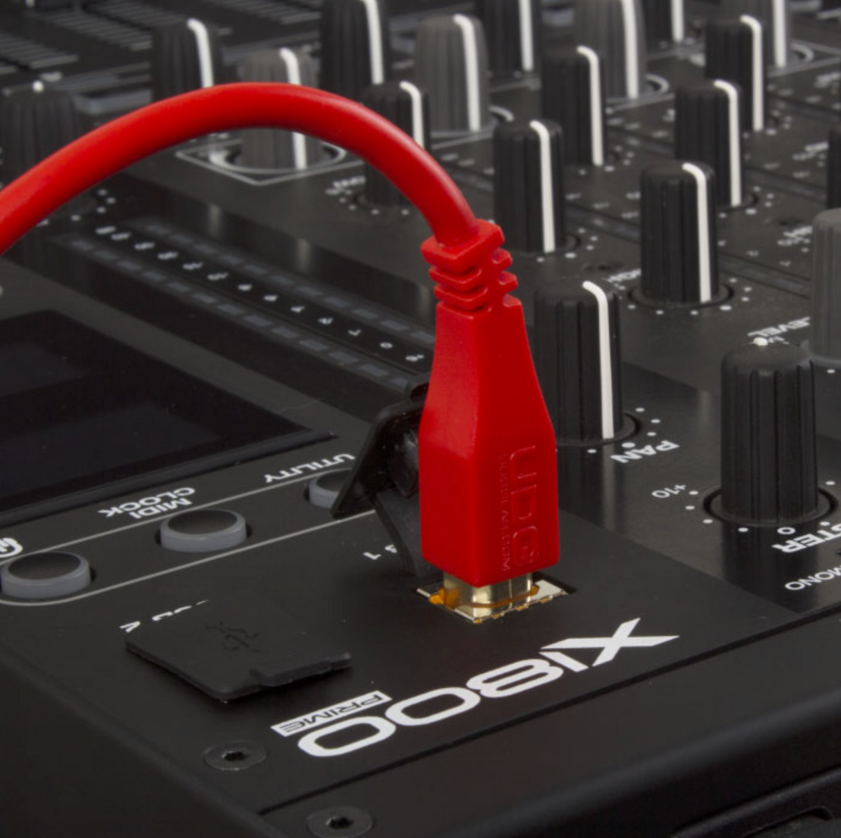 UDG Ultimate Audio Cable USB 2.0 A-B Red Straight 1m