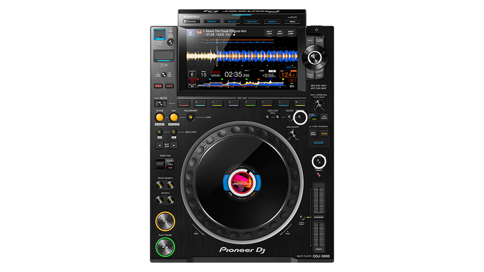 CDJ-3000 Testmodus