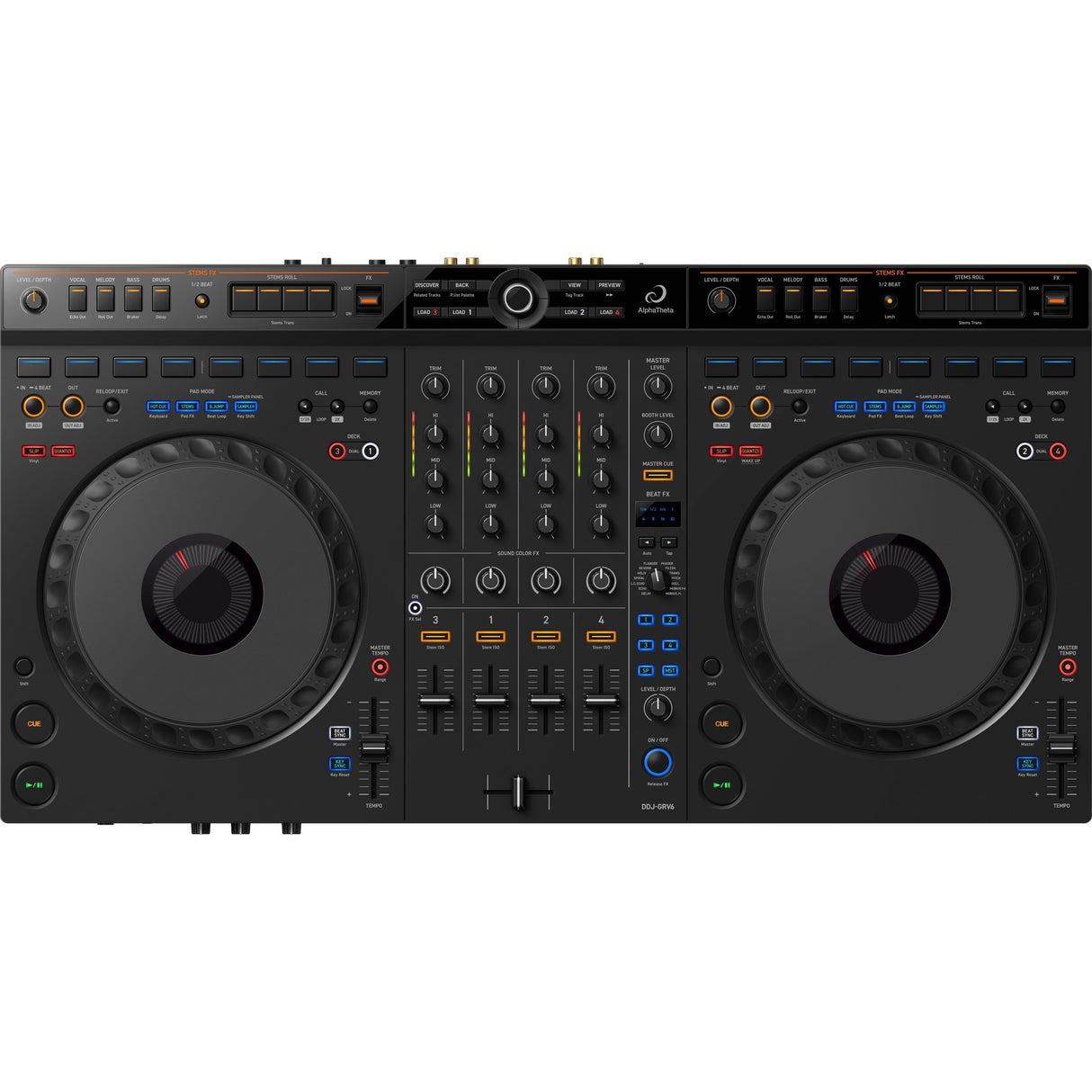 AlphaTheta DDJ-GRV6 DJ controller