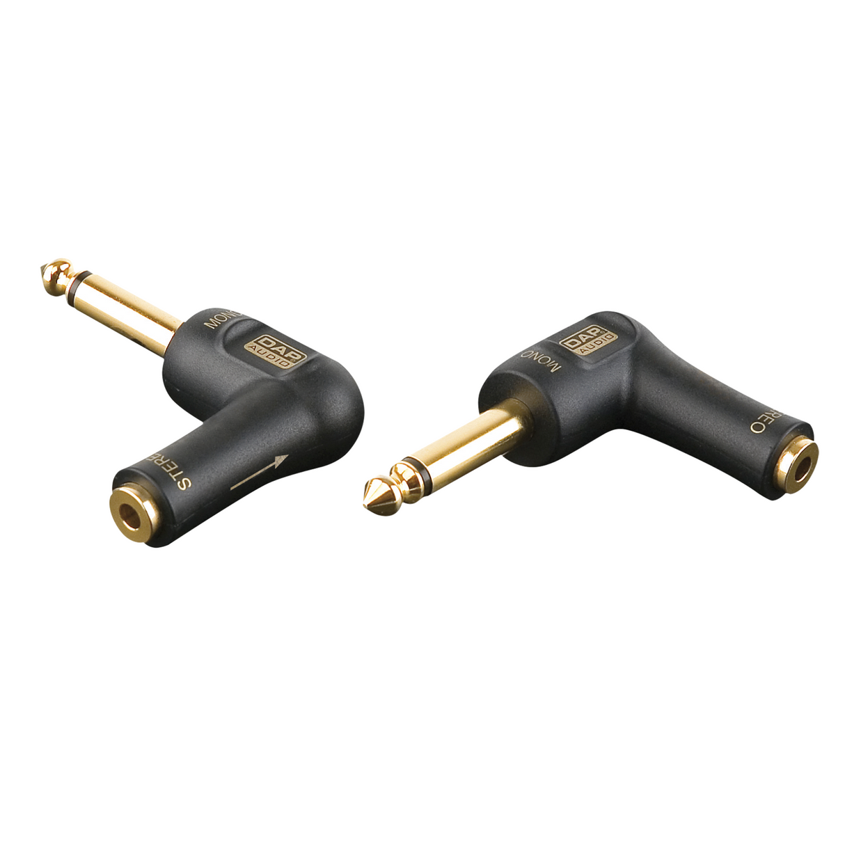 DAP Jack (mono) > Mini-Jack female 90° Adapter