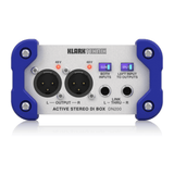 Klark Teknik DN200 V2 – Professionele Dubbele Actieve DI-Box