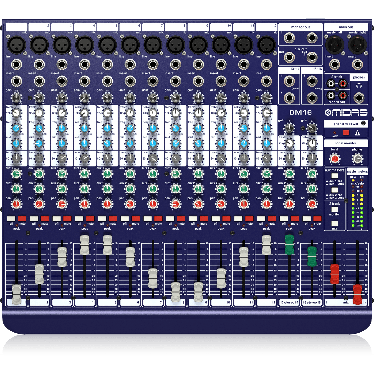 Midas DM16 - Analoges Mischpult