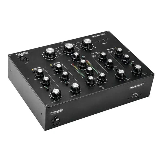 Omnitronic TRM-402 4-kanaals rotary DJ-mixer