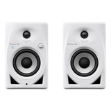 Pioneer DJ DM-40D-BT-W 4 inch desktop monitor system Bluetooth