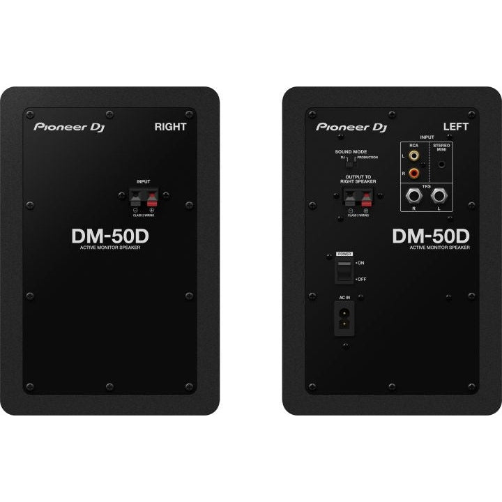 Pioneer DJ DM-50D-BT desktop monitor set