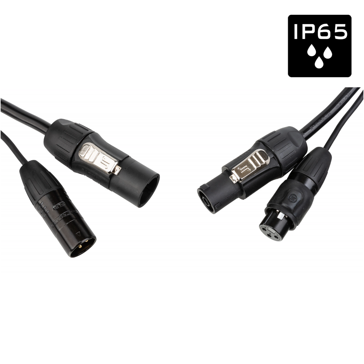 PowerCON True1 XLR Combi-kabel - 5 Meter