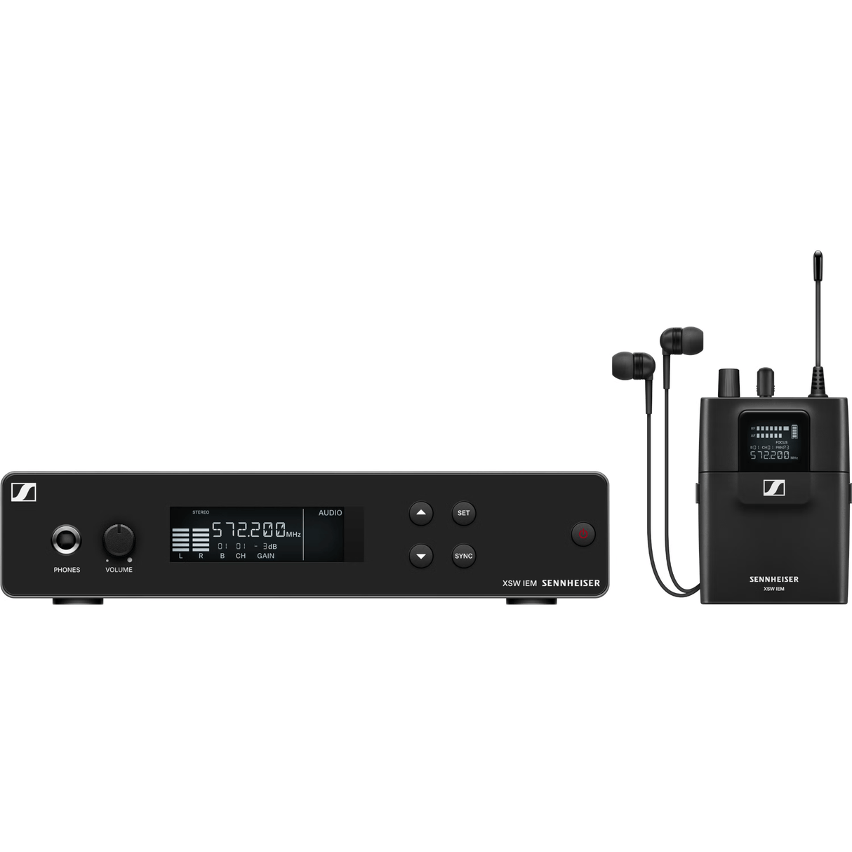 Sennheiser XSW IEM Set (B-band) – Draadloos In-Ear Monitoring Systeem