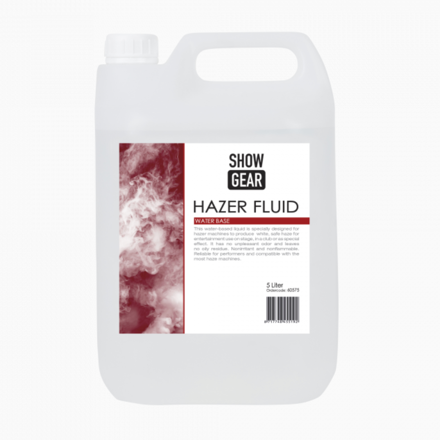 Showgear Hazervloeistof - 5 Liter