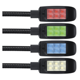 Showgear Zwanenhalslamp XLR, RGBW 3-pin