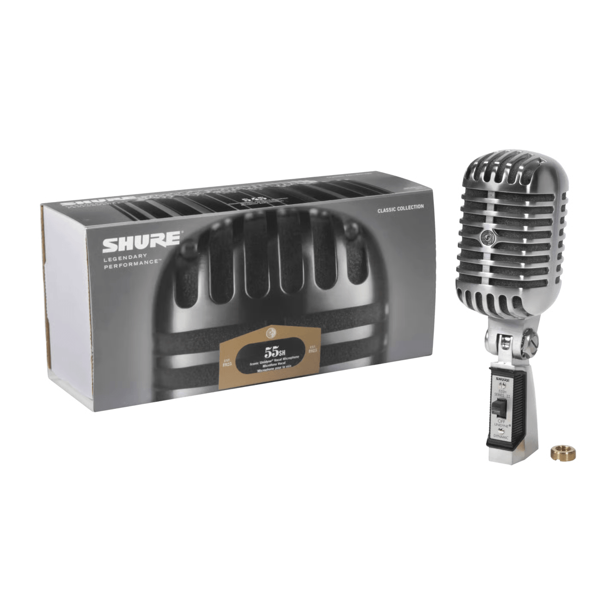 Shure 55SH Serie II – ikonisches Unidyne-Gesangsmikrofon