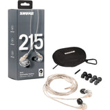 Shure SE215-CL live in-ear monitors