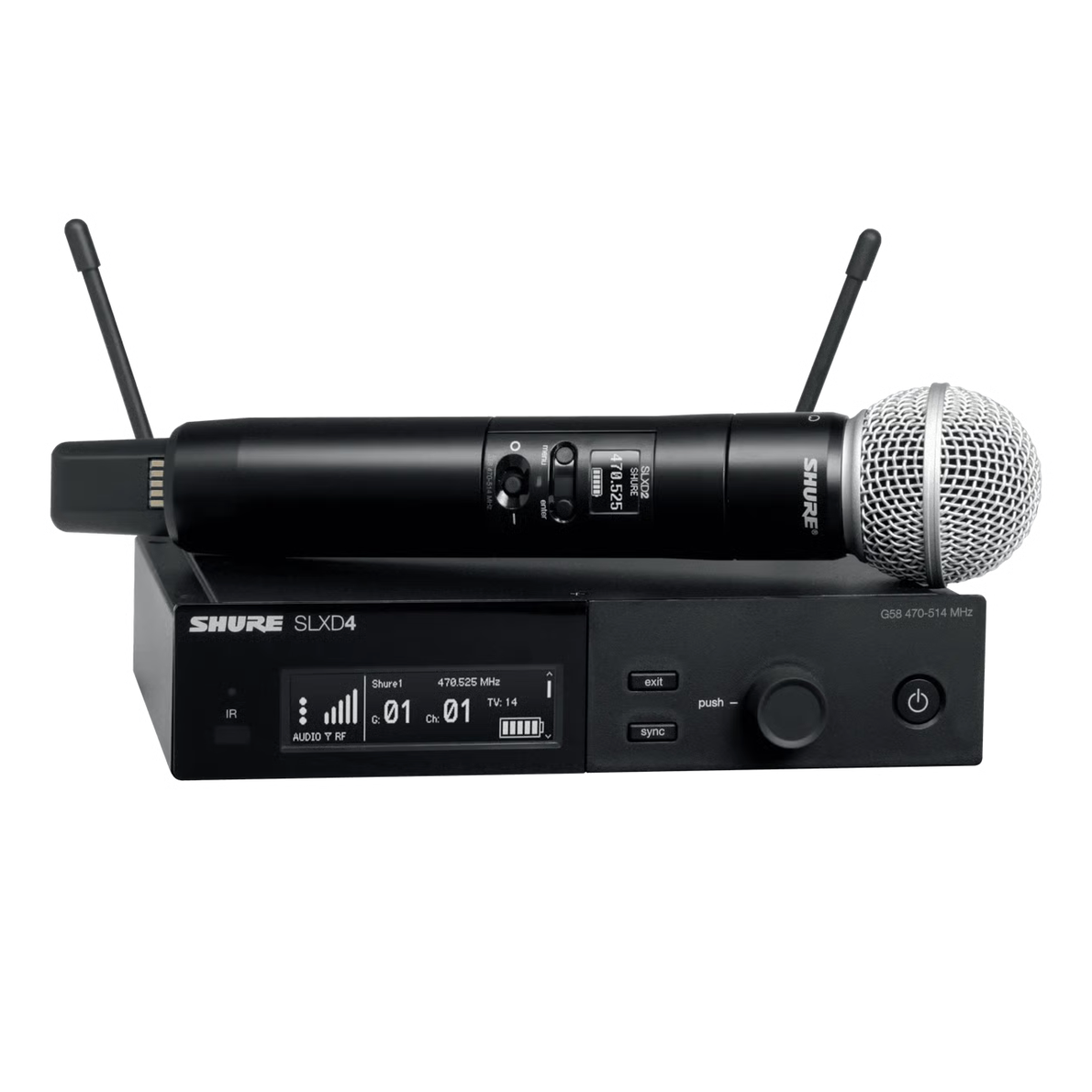 Shure SLXD24E / SM58 - K59 – Draadloze Microfoon