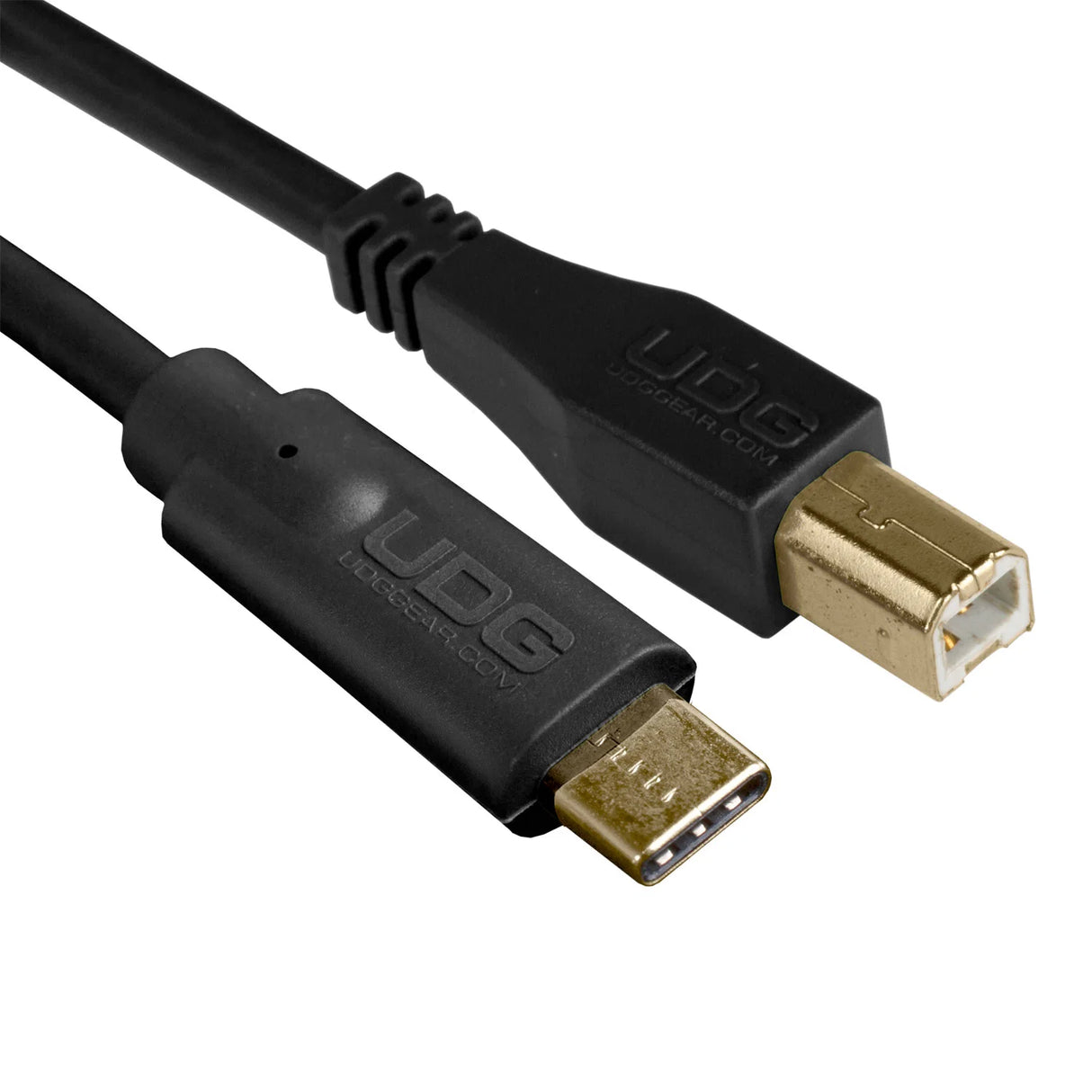 UDG Ultimate Audio Cable USB 2.0 C-B Black Straight 1.5m