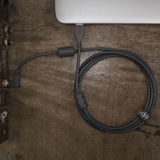 UDG Ultimate Audio Cable USB 2.0 A-B Black Angled 1m