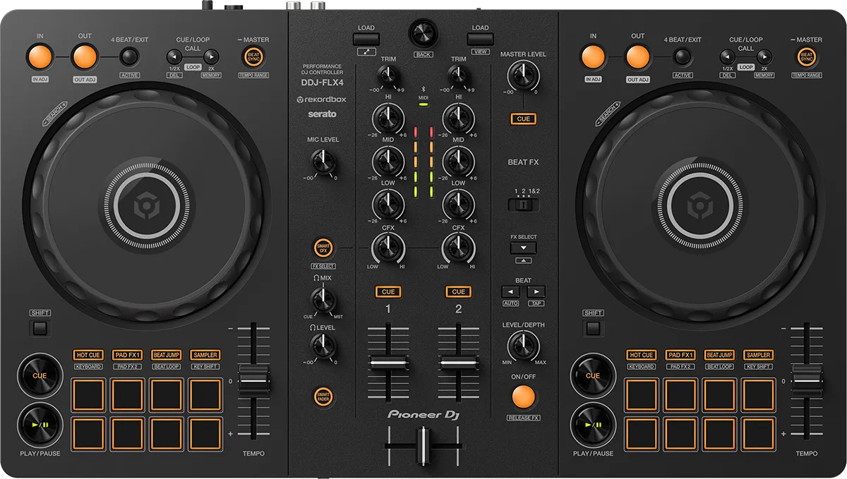 Pioneer DJ DDJ-FLX4 - 2-kanaals DJ-controller